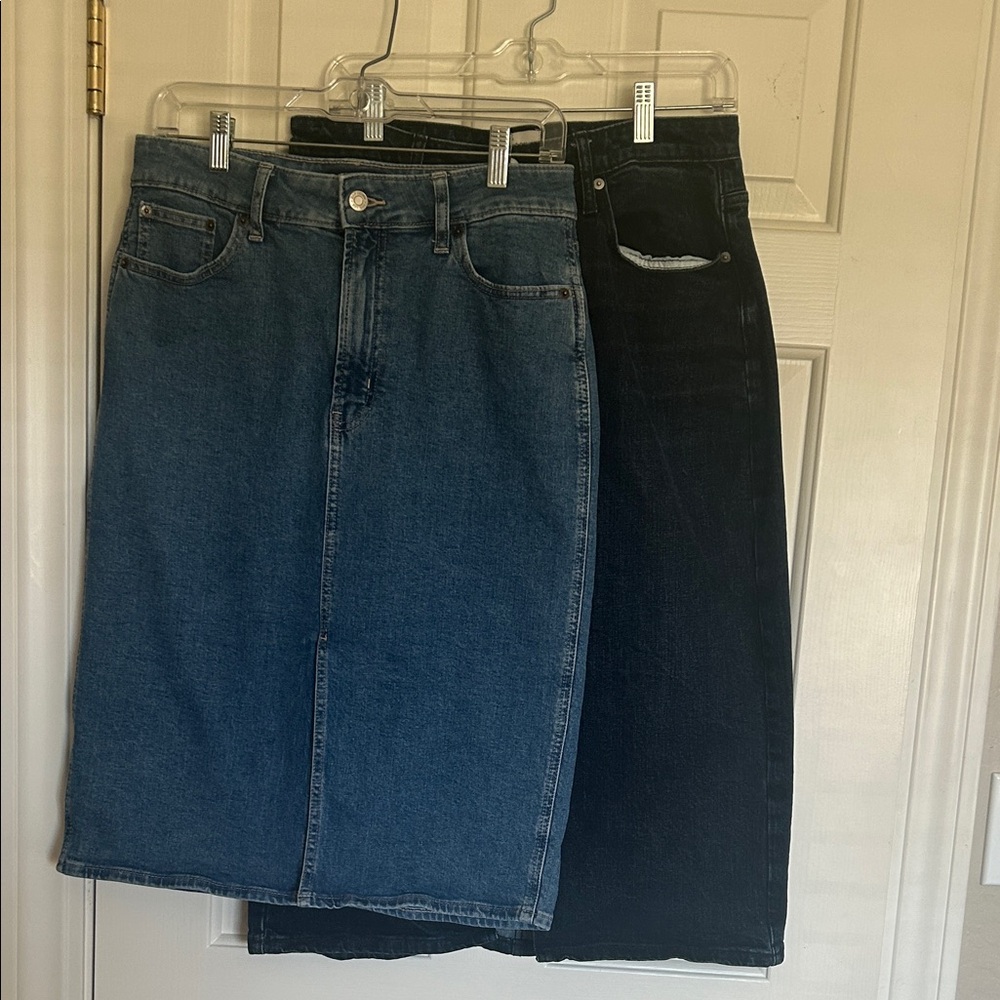 Denim Skirts